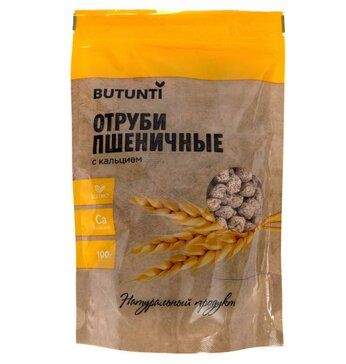 фото упаковки Butunti Отруби хрустящие пшеничные с кальцием