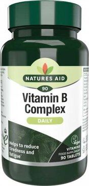 Natures Aid Витамины группы В Vitamin B-complex, таблетки, 90 шт.